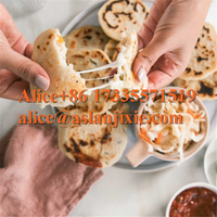 Machine de fabrication de pupusas au fromage/machine de remplissage de pupusas salvadorienne à compresseur d'air/machine à presser les tortillas au maïs