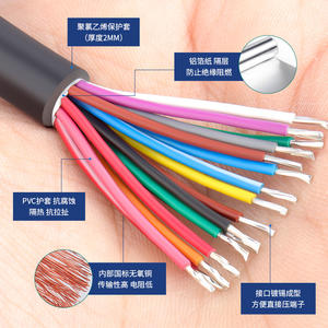 通用16针OBD2延长线0.5方形镀锡铜绞线聚氯乙烯汽车OBD2电线插头检测电线 - Product Image 4