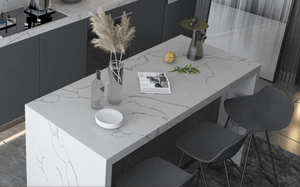 เคาน์เตอร์หินเทียมสำหรับวางบนเคาน์เตอร์ห้องครัวเกาะหินวิศวกรรม - Product Image 5