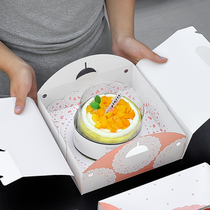 Bán buôn gói kích cỡ khác nhau tùy chỉnh bánh hộp với thiết kế logo tùy chỉnh Bánh hộp bán buôn hộp cho bánh - Product Image 2