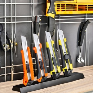 Couteau utilitaire multifonction avec poignée antidérapante sûre et sécurisée, couteaux pratiques - Product Image 2