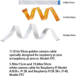 For <strong>Raspberry</strong> <strong>Pi</strong> Camera Module, 5MP 1080p With OV5647 <strong>Sensor</strong> Video Camera Module For <strong>Raspberry</strong> <strong>Pi</strong> <strong>2</strong>, <strong>Pi</strong> 3 3B+, <strong>Pi</strong> 4 , <strong>Pi</strong> Zero W - Product Image 3