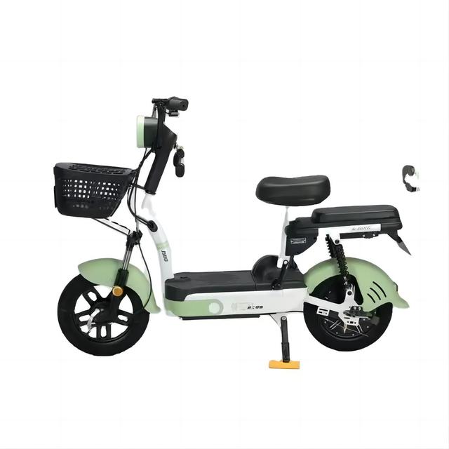New Type Small Light Weight Electric City Bike Girl Electric Scooter LED Lights 350W 48V Adults Mini Moped Electric Cargo Bike