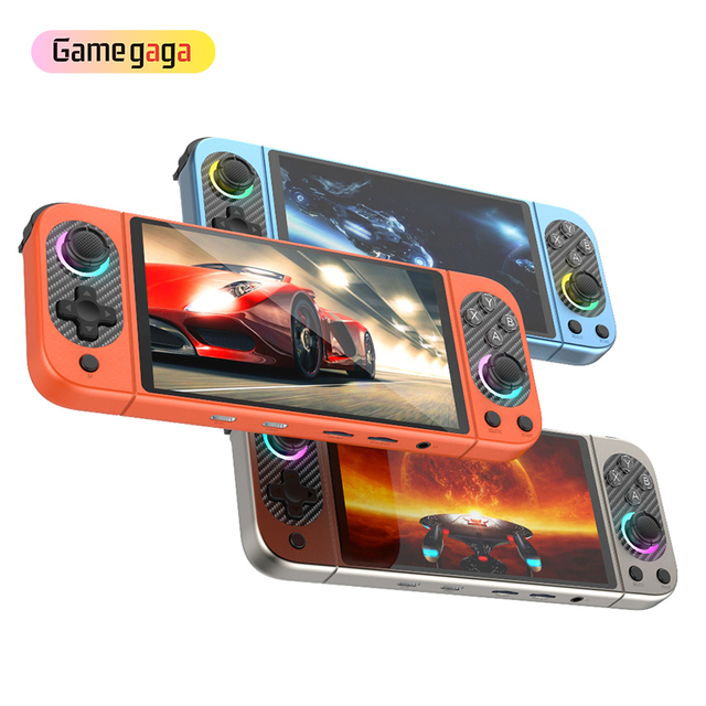 F D50 MAX Portable Handheld Game Console-5.0'' HD Touchscreen up to High Battery Life Android
