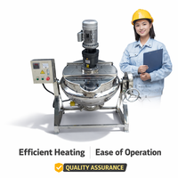 Équipements de cuisine professionnels : Marmite de cuisson et de mélange automatique multi-fonctions à induction avec agitateur