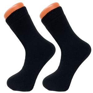 Calcetines Térmicos de Invierno para Mujer Db, Calcetines de Punto Grueso y Suave, Largos hasta el Tobillo, para Uso Diario Informal, 3 Pares, Negro, Borgoña, Azul Marino - Product Image 6