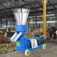 Haute productivité 200 kg/h volaille poisson et poulet alimentation du bétail granulés faisant la Machine toute neuve pour un traitement efficace des aliments
