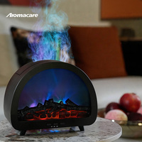 Diffuseur d'huiles essentielles Aromacare Creative, petit, portable, 3D, effet flamme de cheminée miniature, pour la maison