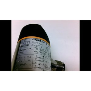 Ifm Efector Pressure Sensor PN3229 -30 to +20 In Hg 1/4 NPT <b>Thread</b> Mount <b>Gauge</b> Type - Product Image 1