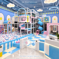 Aire de jeux intérieure personnalisée en aluminium souple et bois pour enfants, centre de divertissement familial commercial, labyrinthe d'aventure certifié