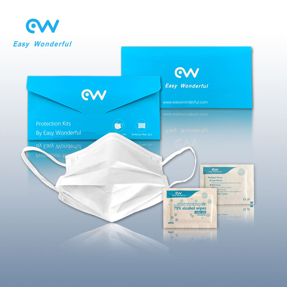 Одноразовый гигиенический дорожный защитный комплект