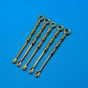 Cure-oreille en alliage de bambou, cure-oreille fait main, outil de nettoyage d'oreilles, outil de nettoyage d'oreilles, appareil de nettoyage d'oreilles, article de nettoyage d'oreilles, 1 dollar - Product Image 1