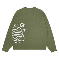 Vente en gros d'usine de pulls personnalisés pour hommes pull tricoté décontracté en coton pull d'hiver pour hommes