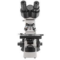 SM-2010D Laboratory Articulated Free Binocular Microscope 40-1000X Biological Microscope Microscope Slides