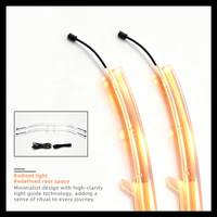 Lampe d'ambiance LED à 64 couleurs pour dossier de siège W464 W463A pour Mercedes-Benz Classe G G63 AMG, intérieur du dossier