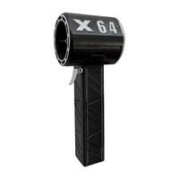 Souffleur de poussière sans fil portatif X64 64 mm, pistolet à air puissant, ventilateur de nettoyage électrique en plastique durable à fort débit d'air