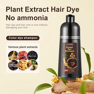 Ztazaki Permanent En Gros Ginseng Cheveux <span class=keywords><strong>Couleur</strong></span> Shampooing 500ml Ppd Gratuit <span class=keywords><strong>Magique</strong></span> Rapide Cheveux <span class=keywords><strong>Couleur</strong></span> Teinture Marque Privée Oem Odm - Product Image 6