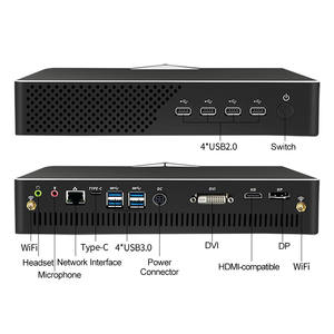 EGLOBAL-Mini PC de jeu GeForce GTX1050Ti Core <span class=keywords><strong>I7</strong></span> 9700F 4K 32GB RAM DDR4 * 2 Max 64GB 1TB NVME SSD Type-C Mini ordinateur de bureau - Product Image 5