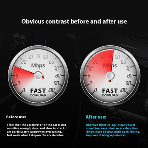 Accélérateur électronique intelligent 9-DRIVE, contrôleur de soupape automatique, design cyberpunk, matériau ABS, mode course économe en carburant - Product Image 4