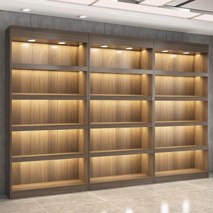 Muebles comerciales de estilo moderno-Estante de supermercado <span class=keywords><strong>para</strong></span> venta al por mayor Estante de panel de madera <span class=keywords><strong>para</strong></span> Centro Comercial Hotel Home Bar - Product Image 2