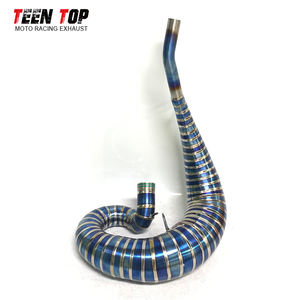 Pabrik Cina murni buatan tangan pipa Titanium 2 stroke untuk KTM TC250/TX300/300 EXC/300 XC-W/EC300/EX250/250SX/300XC knalpot Header - Product Image 2