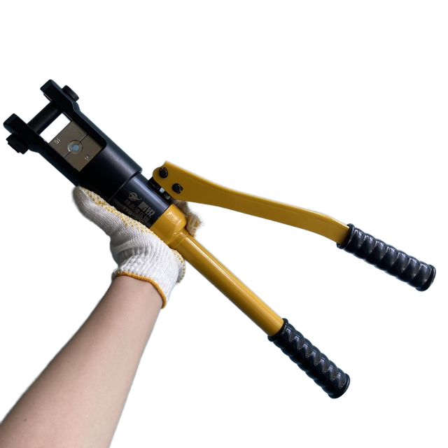 220v Cable Terminal Clamp Hydraulic Crimper Hydraulic Tools for Construction Manual Clamping