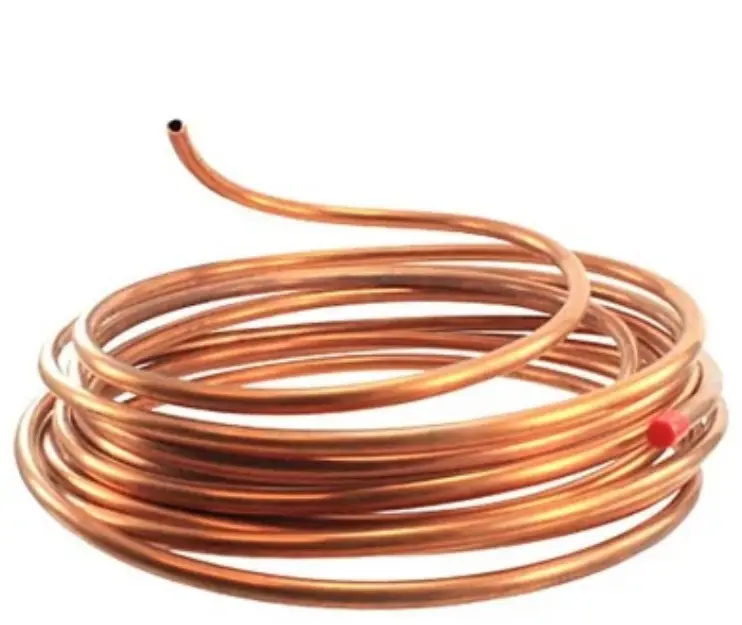 Tubo de cobre C12000 C11000 Cooper de 6 polegadas de venda quente preço tubo de cobre com pureza de 99,99% da China