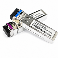Module émetteur-récepteur SFP+ 10G BiDi SFP 20km LC 1270nm/1330nm SFP 10G WDM SFP BiDi SM pour commutateur Ethernet routeur