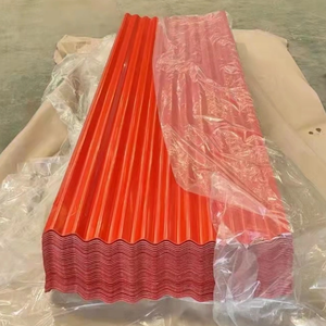 แผ่นเหล็กชุบสังกะสีลูกฟูกสำหรับแผ่นหลังคาเคลือบสีตามสั่ง - Product Image 4