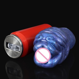 Masturbador Masculino GEEBA Super Soft Style, Juguetes Sexuales Eróticos, Vagina de Bolsillo, Fantástico Masturbador Monstruoso Colorido para Hombres Adultos - Product Image 3