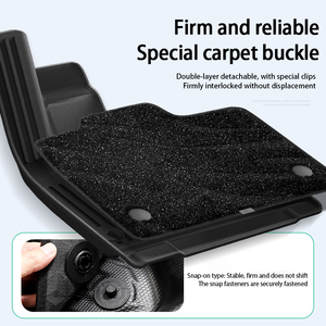 Tapis <span class=keywords><strong>de</strong></span> sol <span class=keywords><strong>de</strong></span> <span class=keywords><strong>voiture</strong></span> en TPE résistants à la saleté et imperméables sur mesure, protecteurs <span class=keywords><strong>de</strong></span> dossier <span class=keywords><strong>de</strong></span> siège pour 2025 Xiaomi YU7-durables, sans odeur - Product Image 3