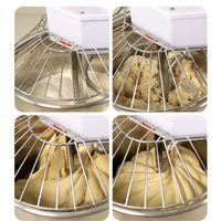 Mélangeur à pâte professionnel à double action pour pâtisserie (fréquence variable, haute efficacité pour le broyage de la farine)
