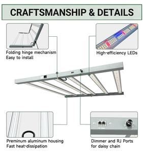 SLTMAKS Best Sellers Lampe de culture LED 4FT, tente de culture commerciale, spectre complet LED 720W, lampes de culture de plantes d'intérieur - Product Image 2