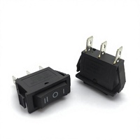Interrupteur à bascule Chuangshuo KCD6 en forme de bateau, 3 positions, bouton d'alimentation pour balance électronique, durée de vie mécanique de 10 000 cycles