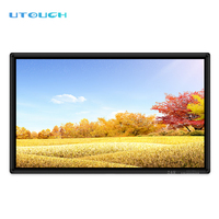 Écran LCD tactile 10-points G + G, 30x32 pouces, 4K, moniteur de signalisation