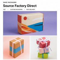 Individuell Bedruckte Kartonbox mit Klarsichtfenster Hochauflösender Druck Umweltfreundliches Recyclingmaterial Geschenk- und Einzelhandelsverpackung