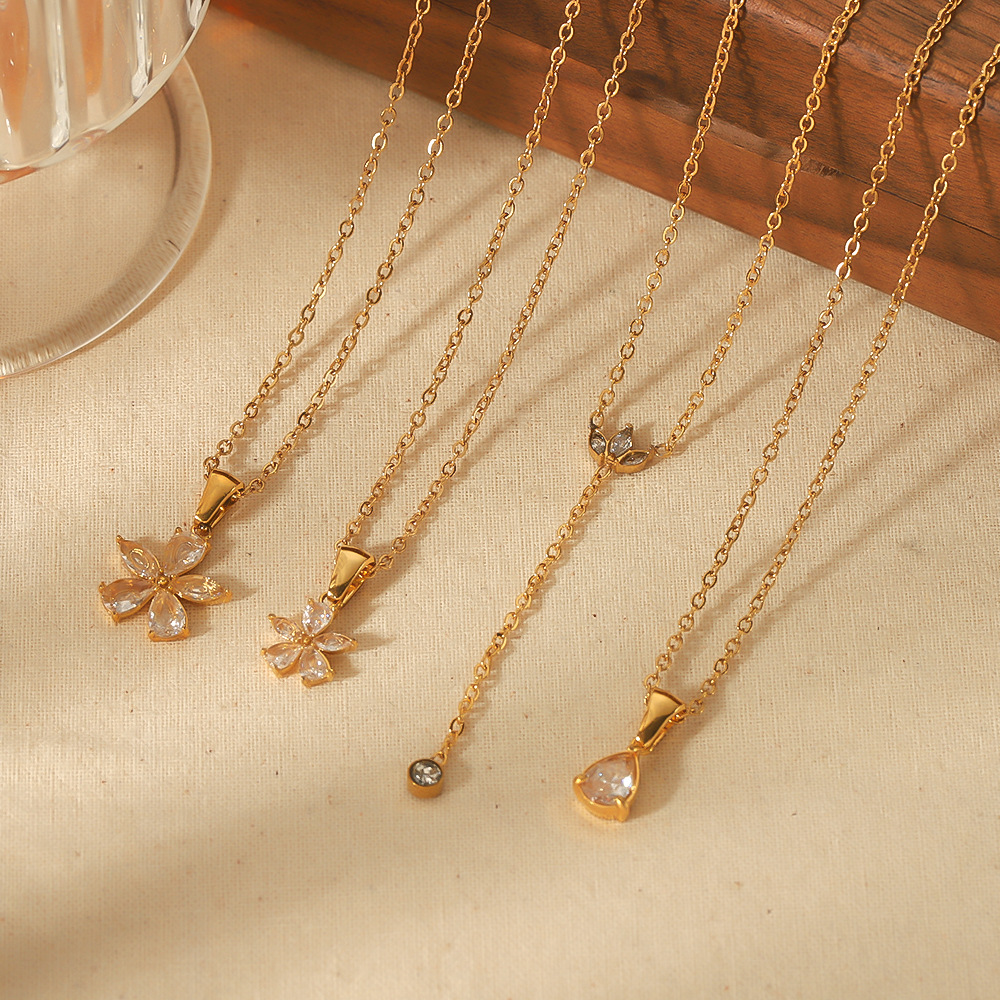 Waterproof Jewelry Jewelry Non Tarnish Wholesale Non Tarnish Free Waterproof Jewelry 18K Gold Plated
