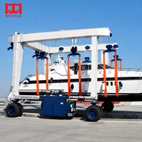 Grue de levage mobile pour yachts et bateaux de 50, 80, 100, 200 et 500 tonnes à vendre