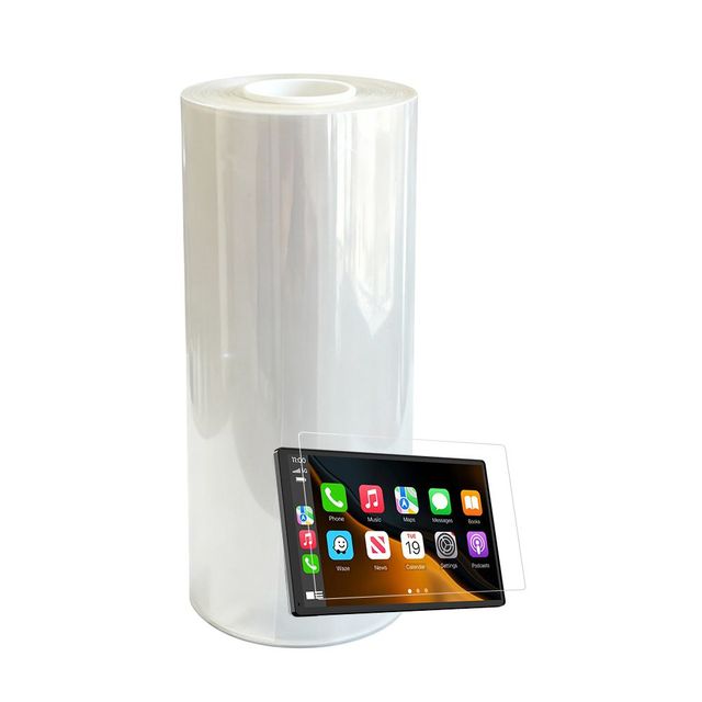 Wholesale High Clear 3H Hardness Anti-Reflective PET Screen Protector Film Roll Raw Material for Mobile Phone Tablet Laptop