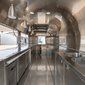 Rimorchio Versatile per Catering 6m/19ft con Finestra in Vetro, per Servizio Fast Food, con Fornello a Gas, ISO9001, per Stile Retrò - Product Image 6