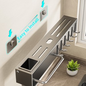 Estante <span class=keywords><strong>de</strong></span> Almacenamiento Multifuncional <span class=keywords><strong>de</strong></span> Acero al Carbono <span class=keywords><strong>para</strong></span> <span class=keywords><strong>Cocina</strong></span>, Soporte <span class=keywords><strong>de</strong></span> Pared <span class=keywords><strong>para</strong></span> Utensilios <span class=keywords><strong>de</strong></span> <span class=keywords><strong>Cocina</strong></span> - Product Image 4