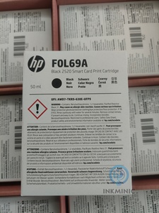 ตลับหมึกแท้ HP2520 F0L69A สีดำ TIJ ขนาด 12.7 มม. หมึกน้ำแห้งเร็ว 50 มล. สำหรับเครื่องพิมพ์อิงค์เจ็ทแบบพกพา - Product Image 3
