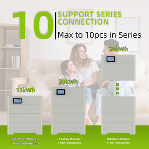 Sistema de Almacenamiento de Energía Solar, Batería de Litio de 51.2v 100ah, 20kwh 30kwh 40kwh, Sistema de Almacenamiento de Energía Apilable - Product Image 3