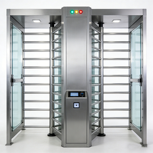 Modules d'accès personnalisables OEM/ODM, <span class=keywords><strong>portillon</strong></span> tournant pleine <span class=keywords><strong>hauteur</strong></span> haute sécurité pour la sécurité des accès piétons en usine - Product Image 1