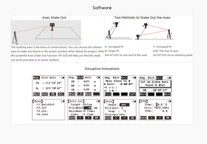NT-023 電子セオドライト 300m 距離測定 建設現場用 セオドライト価格 - Product Image 5