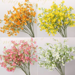 ดอกดาฟเน่ประดิษฐ์ กิ่งเดี่ยว ผ้าไหม สำหรับตกแต่งงานแต่งงาน จัดดอกไม้ - Product Image 3
