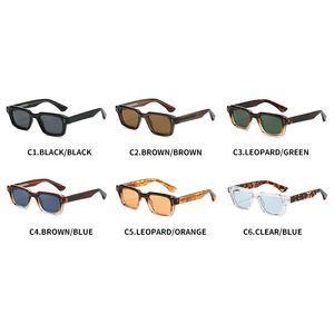 <span class=keywords><strong>Gafas</strong></span> <span class=keywords><strong>de</strong></span> <span class=keywords><strong>Sol</strong></span> Cuadradas <span class=keywords><strong>de</strong></span> Alta Calidad con Lentes Naranjas, Diseño Italiano, Protección UV400, para Mujer <span class=keywords><strong>y</strong></span> Hombre, Venta al Por Mayor - Product Image 3