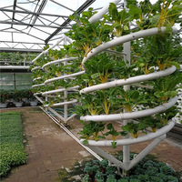 Serres agricoles, agriculture verticale, système d'aéroponie, tour de culture hydroponique, jardin vertical, système hydroponique vertical