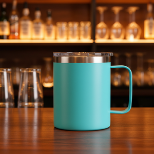 แก้วน้ำสแตนเลสสองชั้น ขนาด 360 มล./12 ออนซ์ เก็บความร้อน/เย็น ดีไซน์มินิมอล เป็นมิตรกับสิ่งแวดล้อม ดื่มได้โดยตรง - Product Image 1