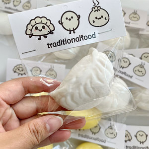 Juguete Antiestrés <span class=keywords><strong>Mágico</strong></span> de Bollo Grande, Juguete Realista de Bollo/Dumpling de Rebote Lento, <span class=keywords><strong>Regalo</strong></span> Pequeño <span class=keywords><strong>para</strong></span> Estudiantes - Product Image 3